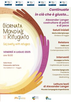 Continuate in ciò che è giusto. Alexander Langer costruttore di ponti e di pace
