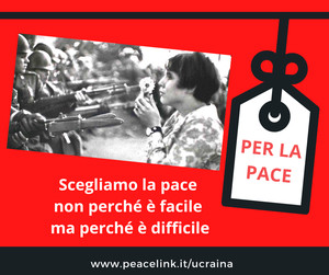 Scegliamo la pace